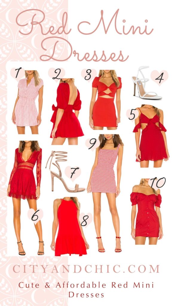 8 red mini dresses you'll love and how to wear them